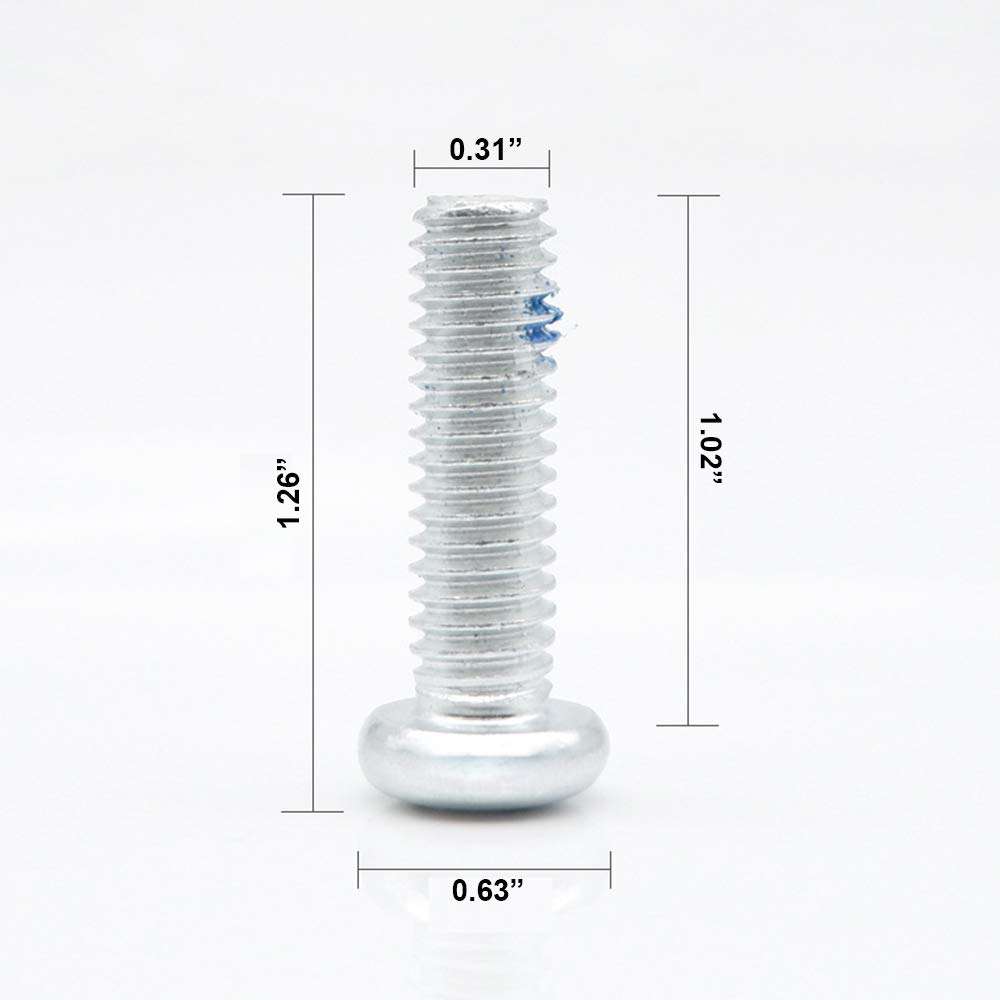 VKEDA Roller Skate Toe Stops Plugs Rubber Brake Block Durable 82A PU Toe Stops 2-Pack with Screws (Yellow) 6