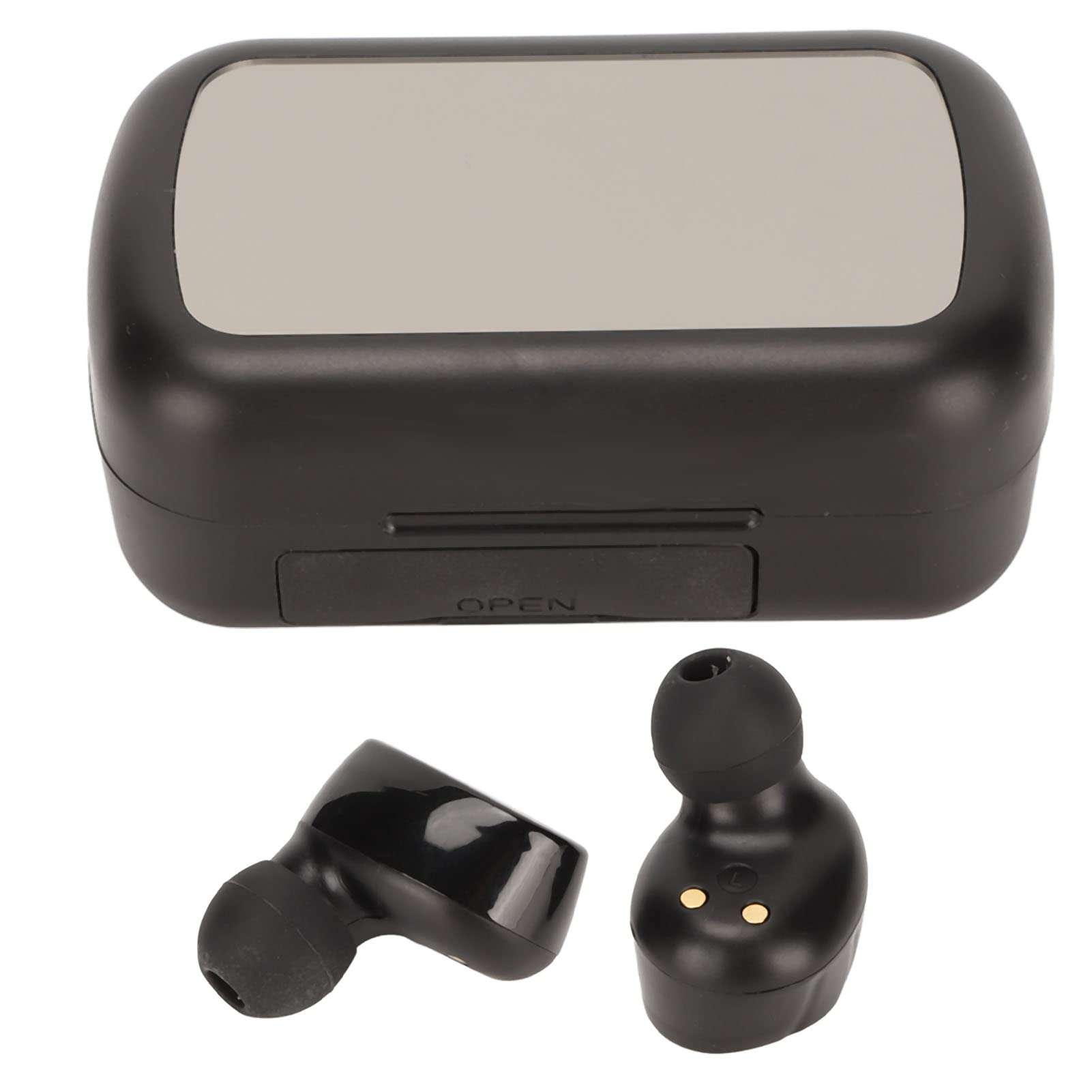 Earbuds Bluetooth5.3 Headphones, Noise Cancelling Earbuds with Charging Case, IP54 Waterproof 9D Surround Sound Acc and SBC Dual Sound Decoding, for Running Workout Gym 1