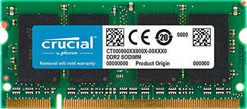 Crucial 1GB Upgrade for a Acer Ferrari 3000 Series System (DDR PC3200, Non-ECC,)