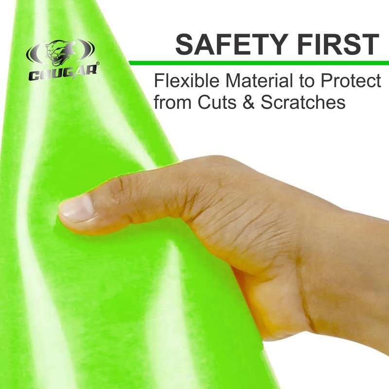 COUGAR Cone Marker, Cone Marker Set, Cone Markers, Agility Cones, 6 Inch Agility Cone Marker Set (Pack of 8) 6