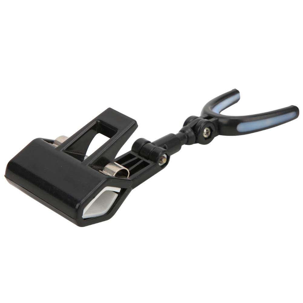 Rotating Fishing Rod Bracket, Wear Resistant Fishing Rod Holder Plastic Material 360° Rotating for Prevent Fishing Rod Sliding(Short)