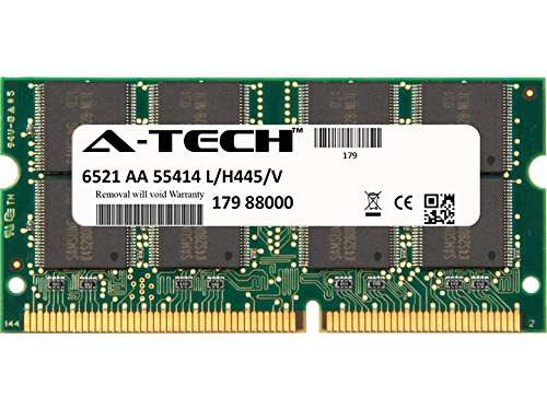 A-Tech 256MB STICK For Toshiba Toshiba Satellite 1800-A512 1800-HV9 1800-HVP 1800-S100 1800-S200 1800-S203 1800-S204 1800-S207 1800-S245 1800-S253 1800-S254. SO-DIMM SD NON-ECC PC100 100MHz RAM Memory