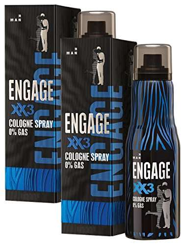 Engage XX3 Cologne No Gas Perfume for Men, Spicy and Woody Fragrance Scent, Skin Friendly Perfume for Men Long Lasting Smell, 135ml 3