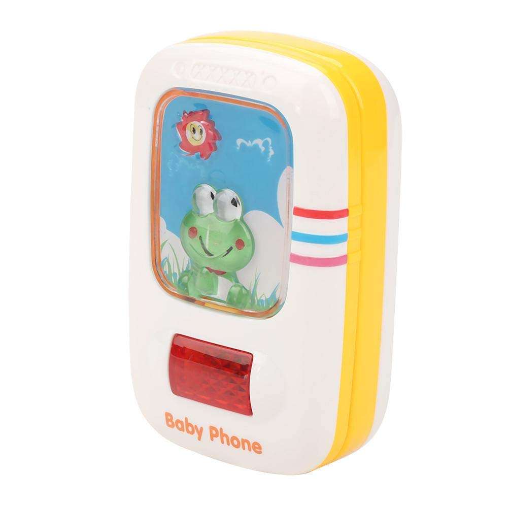 Naroote Mobile Phone Toy, Baby Kids Cute Simulation Cell Phone Musical Toy with Light Playful Learning Educational Toys -Products Quality Assurance 4