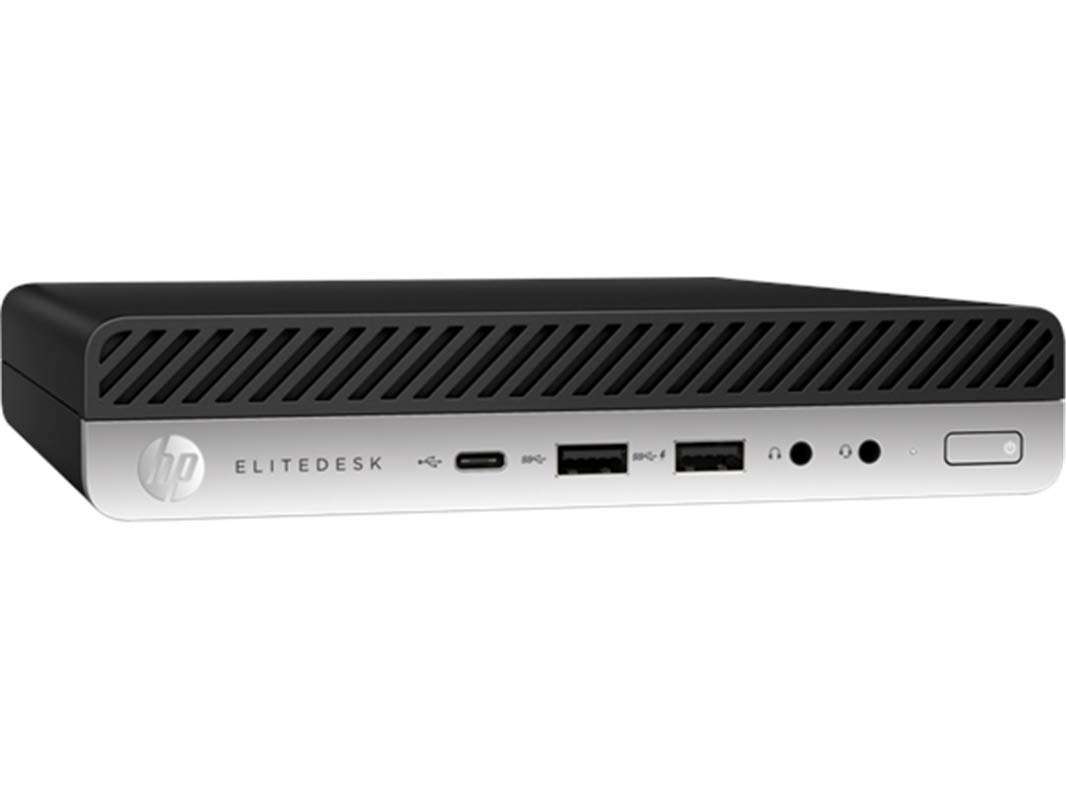 HP EliteDesk 705 G4 Business Mini Desktop Computer, AMD Quad-Core Ryzen 5 Pro 2400GE up to 3.8GHz (Beats I7-7500U), 16GB DDR4 RAM, 512GB PCIe SSD, 802.11ac WiFi, Windows 10 Pro, BROAGE Mouse Pad 5