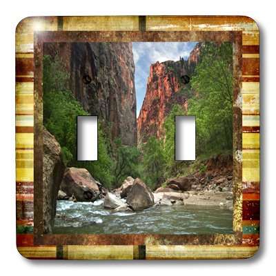 3dRose lsp_53116_2 In Zion Canyon Toggle Switch 3