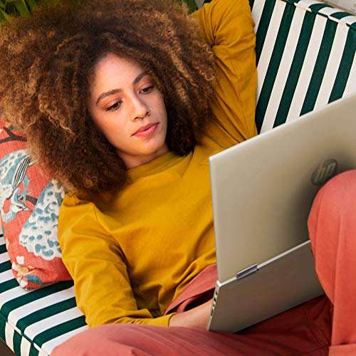 HP Pavilion x360 2-in-1 Convertible Business Laptop, Core i5-1135G7 Up to 4.2GHz, Windows 11 Pro, 16GB RAM 1TB SSD, Fingerprint Reader, Backlit Keyboard, 32GB Tela USB Card, Warm Gold, 14-14.99 in 6