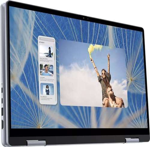 Dell Inspiron 14 7440 2-in-1 Laptop | 14" FHD+ Anti-Glare Multi-Touch | Intel 10-core Core 7 150U Processor | 16GB DDR5 2TB SSD | Backlit FHD Camera ExpressCharge MaxxAudio Pro Win11Pro Blue 3