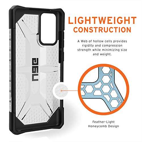 Urban Armor Gear UAG Compatible with Samsung Galaxy Note20 Ultra 5G Case [6.9-inch Screen] Rugged Lightweight Slim Shockproof Monarch Protective Cover, Black 5