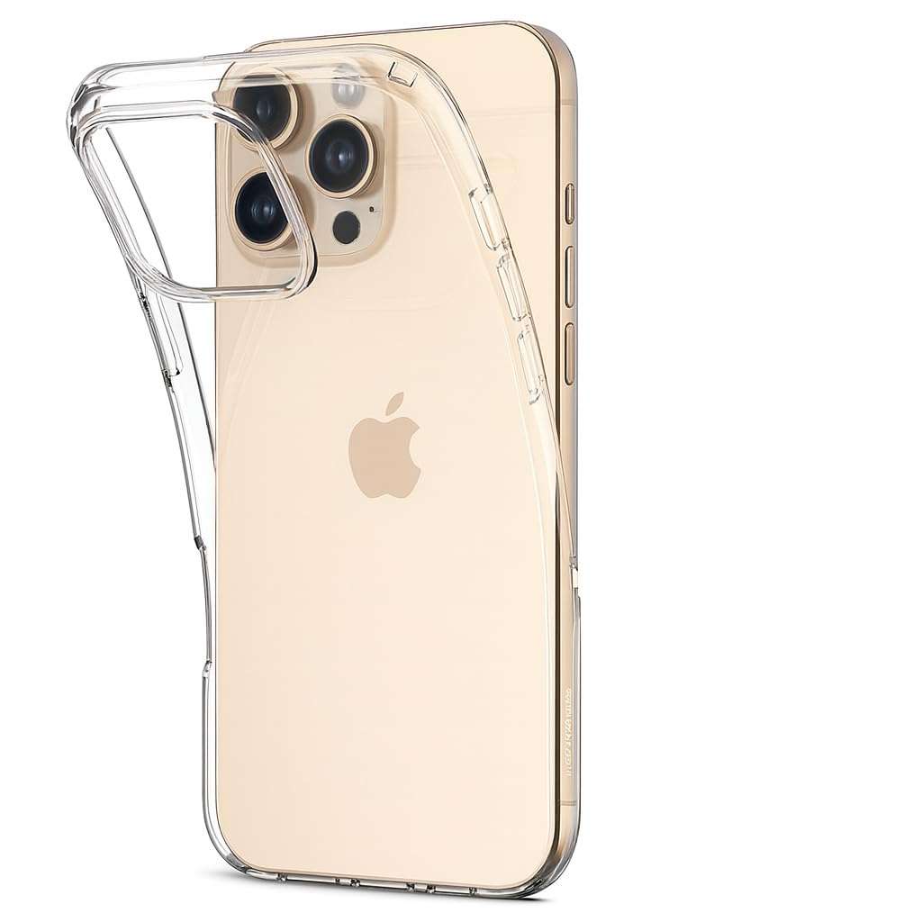 Hespa Silicone Transparent Back Cover Only for XR to 16 PRO Converter (Only Silicone Plain Cover)