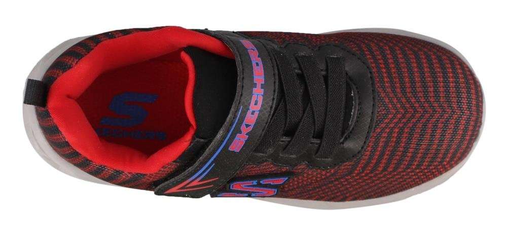 Skechers Kids Boys' Eclipsor Sneaker,RED/BLACK,5 M US Toddler 4