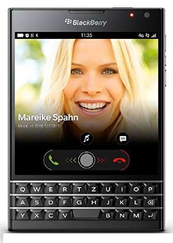 BlackBerry Passport GSM Smart Phone (Black) 1