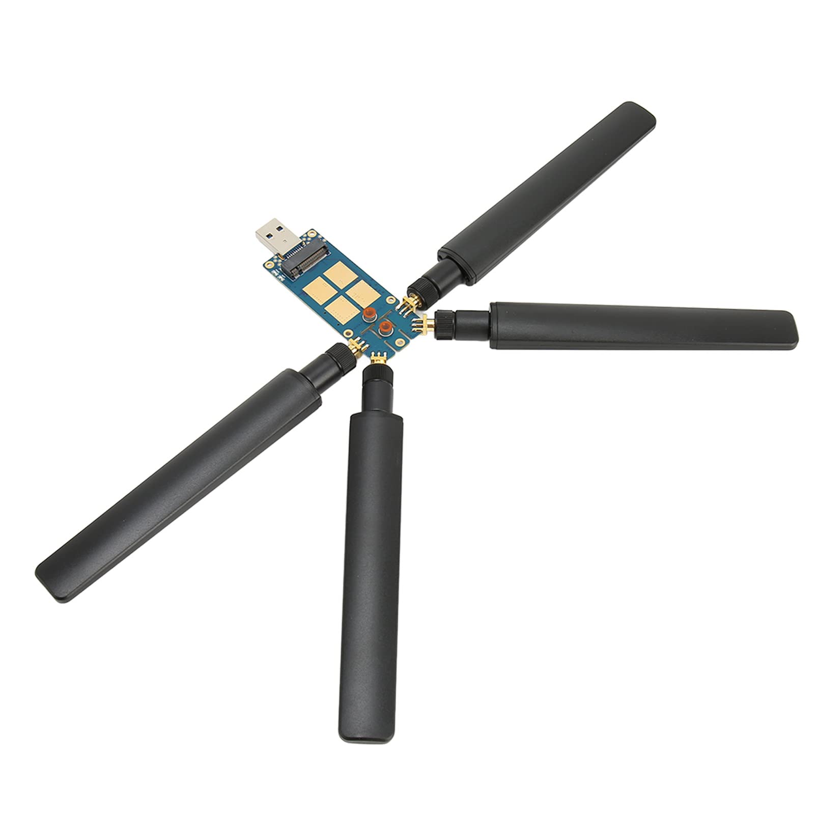 VBESTLIFE 5G DONGLE Expansion Board, M.2(NGFF) Key B Interface, SMA Antenna Interface, Compatible with SIMCom and Quectel 5G Modules, for Win, for Linux, for Android 1