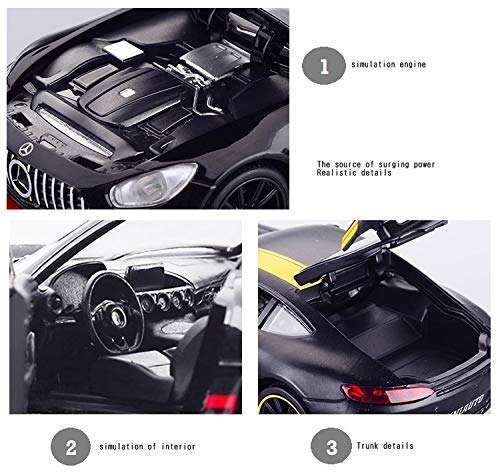 KHODIYAR car Metal Cars Pullback Toy car for Kids Best Gifts Vehicle Toys for Kids Sound and Light Pull Back Cars Toys & Truck Cars Boy (9) 6