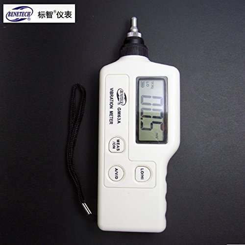GM63A Handheld Portable LED Digital Vibration Sensor Meter Tester Vibrometer Analyzer Acceleration 2