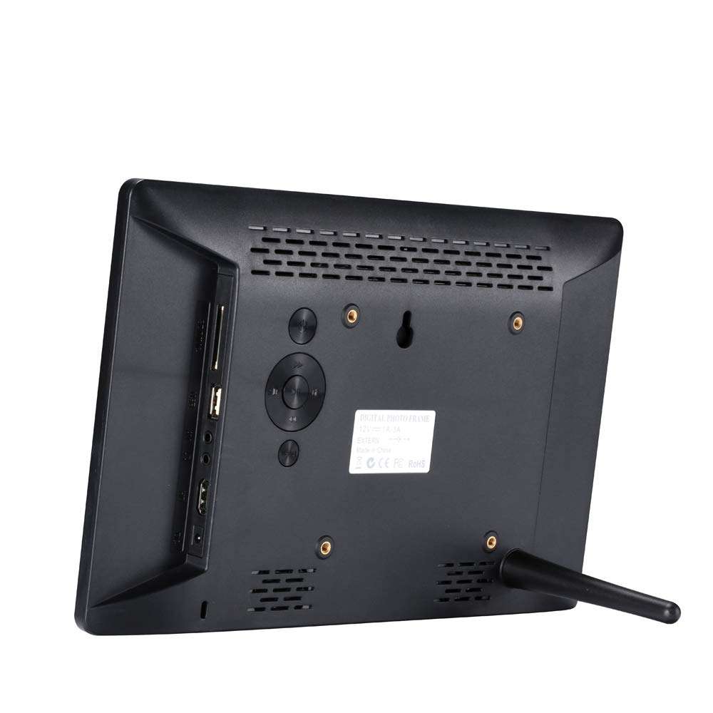 Keke Clothing Store 11.6-inch IPS Digital Photo Frame Good View 19201080 Electronic Photo Album Advertising Machine(Black) (Color : Black) 4