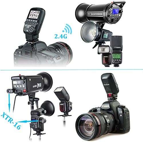 Fomito Godox XT32-C Wirelss Power Contral Flash Trigger Manual Radio Transmitter HSS with 2.4GHz Godox X System for Canon EOS 1DX 5DIII 5D 6D 7D 60D 650D 1100D 5