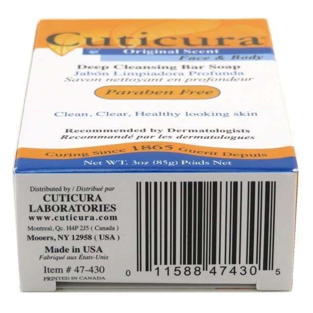 Cuticura Original Soap Bar 3oz Box (3 Pack) 5