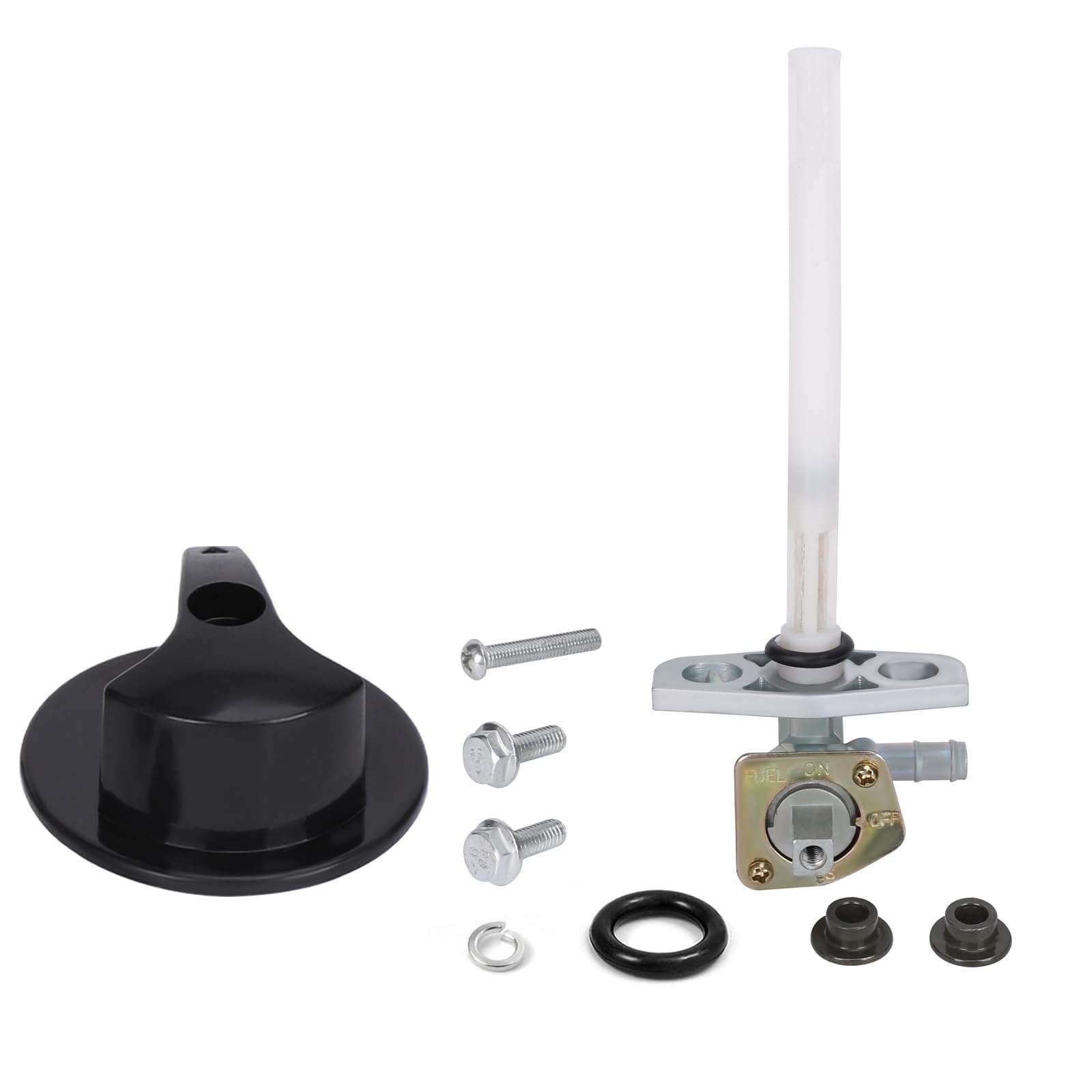 CHTAIXIN Fuel Tank Petcock and Lever Compatible with Honda TRX400EX TRX400X 1999-2014, Valve Switch 1