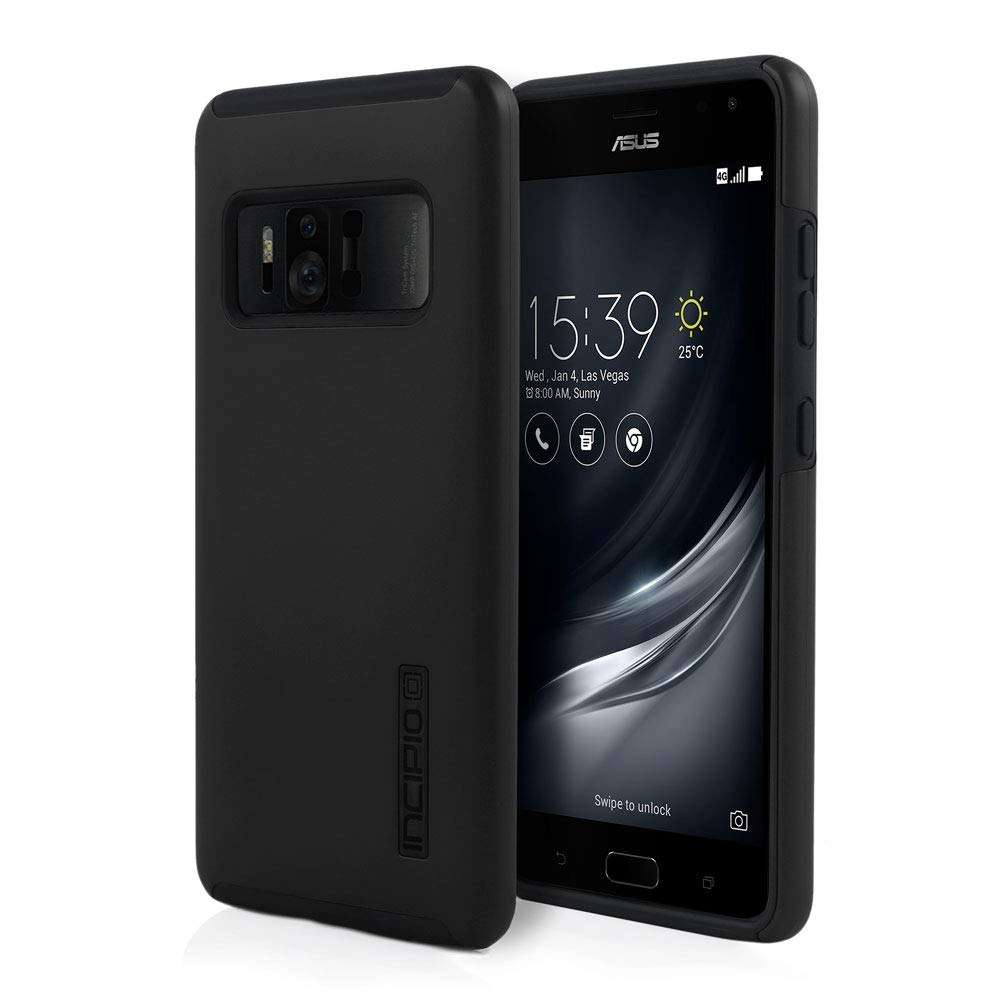 Incipio DualPro Case for ASUS ZenFone AR Smartphone - Black / Black 1