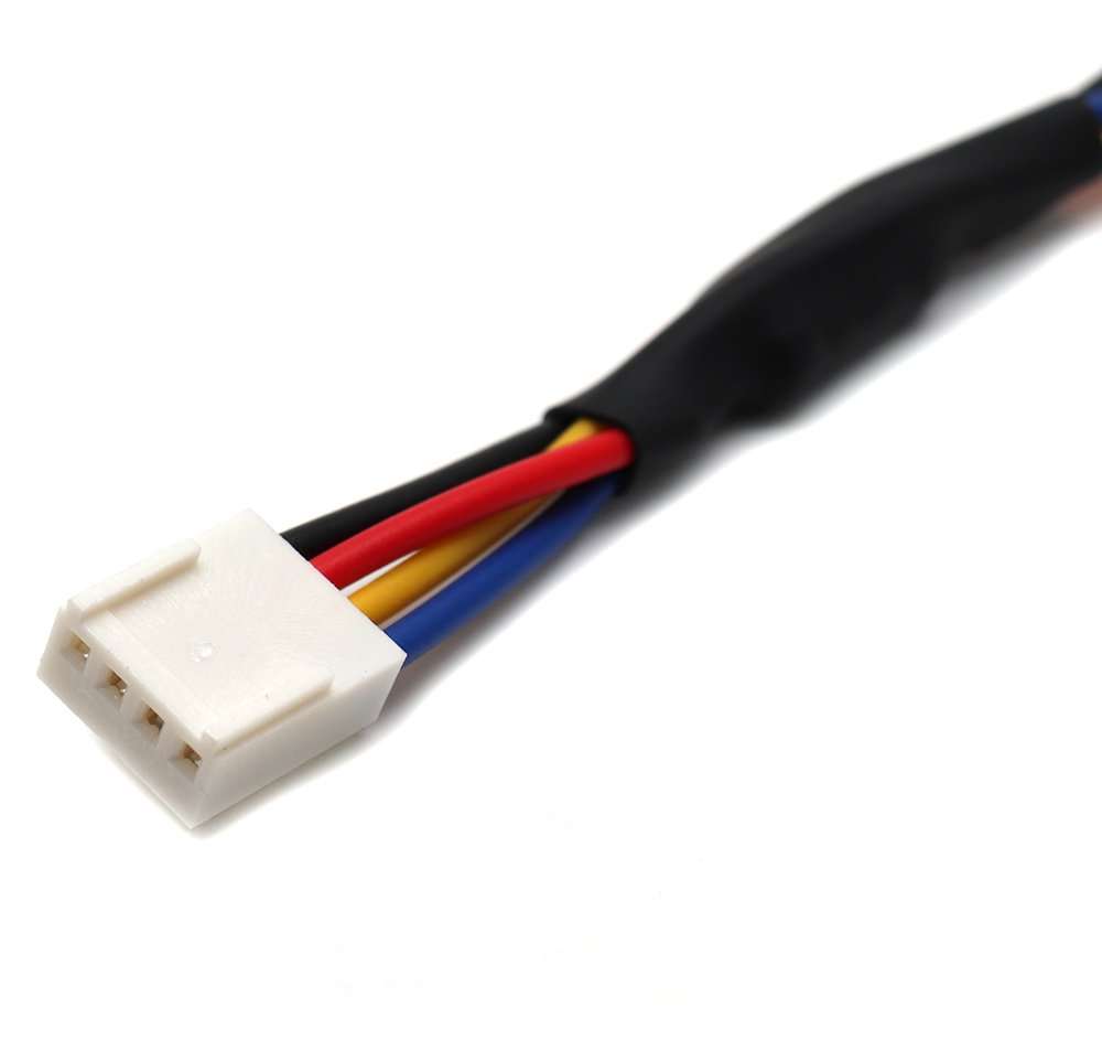 Xiaoyztan 4 Pin Male to Female CPU Fan Power Extension Cable Speed Reduce Resistor Pack of 10 3