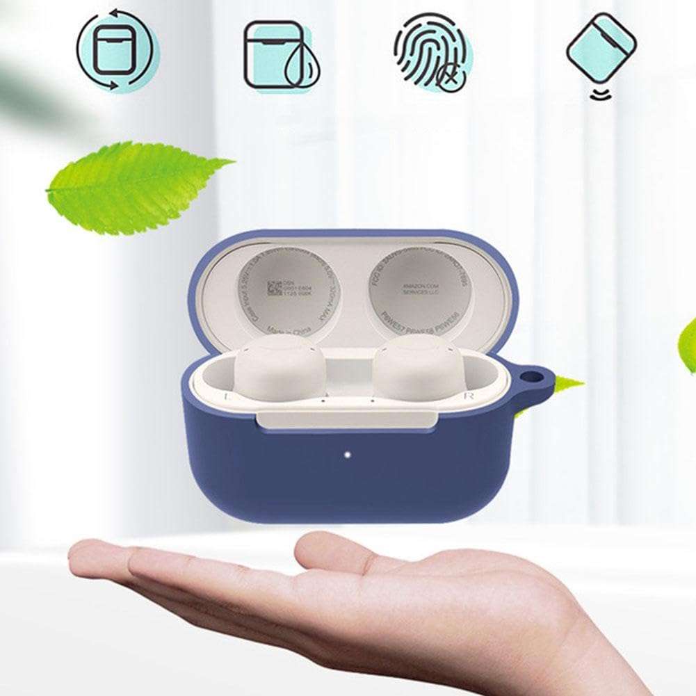 Jkapagzy Headphone Protective Case Cover for Echo Buds 2023, Soft Silicone Shockproof Earphone Case Skin for Amazon Echo Buds2 Charging Case 4