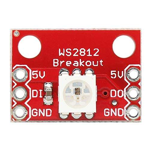 REES52® CJMCU-123 WS2812 RGB LED Breakout Module RGB Module Display Module RGB LED Module SMD LED Module for ardiuno 4