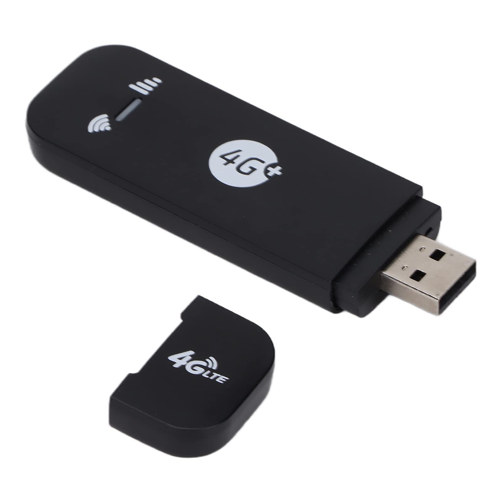 Zunate 4G LTE Wireless Router, Portable Mobile 4G USB WiFi, 150Mbps USB WiFi Adapter, Strong Signal Network Adapter for Laptop Computer, Desktop, 4G LTE Modem (Black) 1