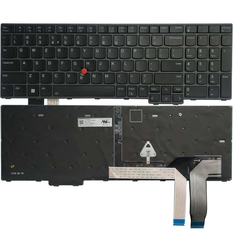 Glintique OEM New US Laptop Keyboard for Lenovo Thinkpad T16 Gen 1 P16S Gen 1 L15 Gen 3 Backlight PK132D63B09 SN21D993493 Accessories 1