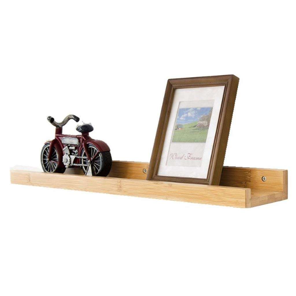 YGCBL Multifunctional Shelf,Wall Shelf Holders Organizer Living Room Craft Decorative Bracket Floating Shelves Bedroom Home Office Storage Rack Board/10X30Cm 1