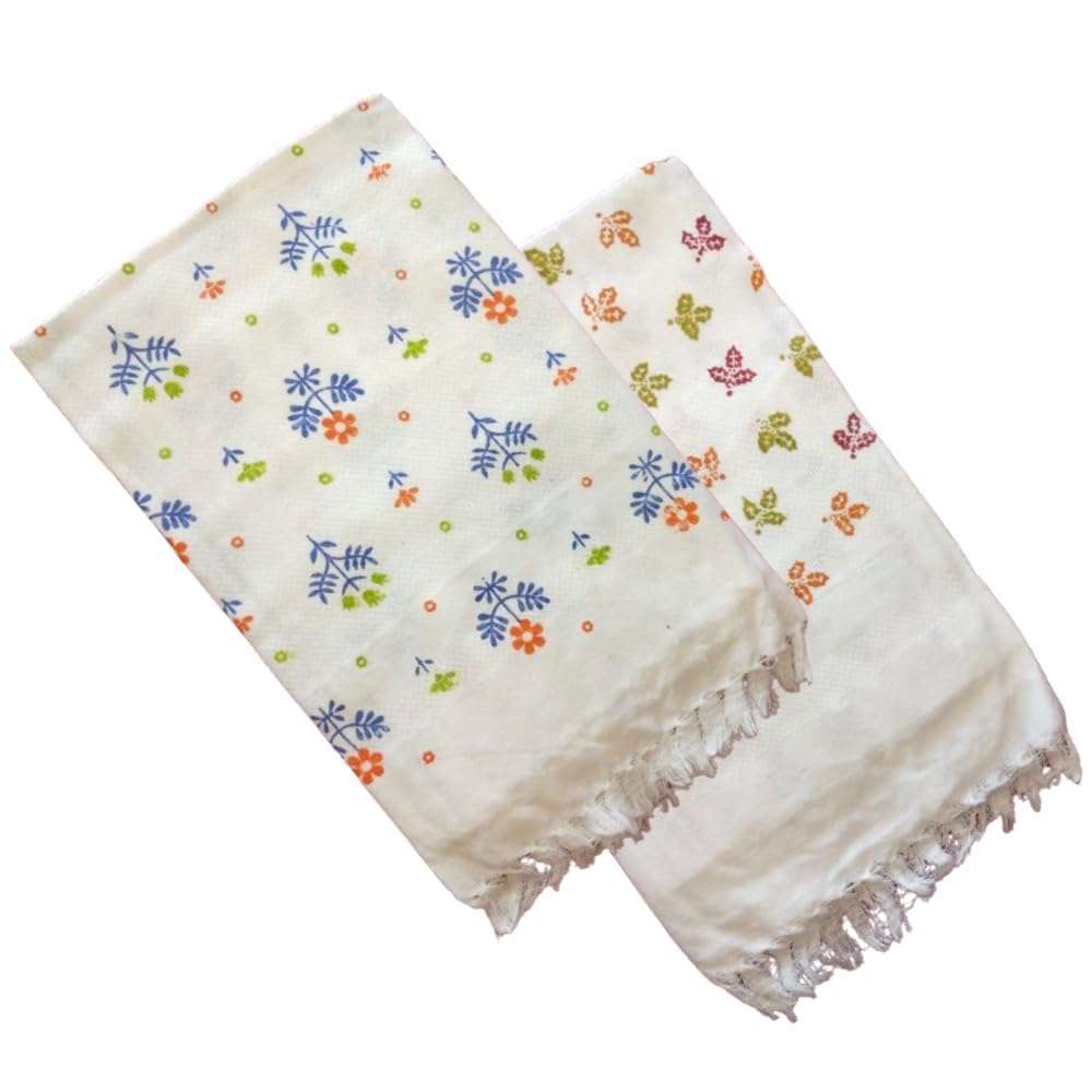 Garmend Khadi Handloom Cotton Bath Towels Set of 3 240 GSM 3