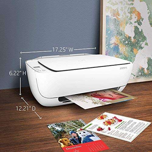 HP DeskJet 3630 Color Inkjet All-in-One Wireless Printer, Scan and Copy, Works with HP Smart app, F5S57A (Renewed) 6