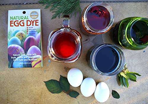 Natural Earth Paint Egg Dye Kit and Wooden Egg Kit - Non-Toxic and Eco-Friendly - Double The Easter Fun! 6