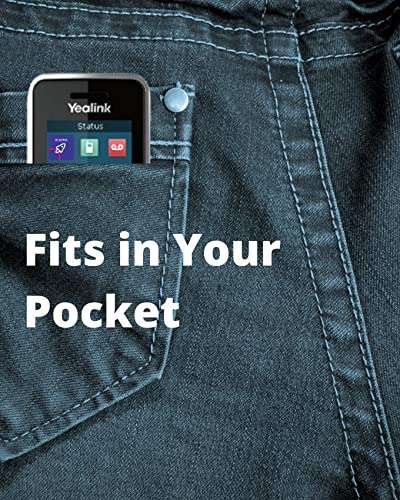 Global Teck Bundle of Yealink W60P IP Cordless Phone Office Bundle, 5 DECT VoiP Handsets, Base Unit, Power Supply, Microfiber Cloth, Requires VoIP Service (Yealink W56P Base and 5 handsets) 5