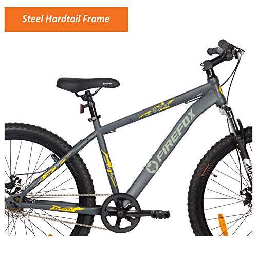 Firefox Bikes Nexus-D 27.5T MTB Mountain Bike with dics brake I (GREY) | Frame: 17 Inches - Unisex Adult 4