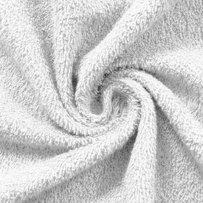 ELSTONE HOME Cotton 300 GSM Hand Towel Set (Pack of 6, White) 4