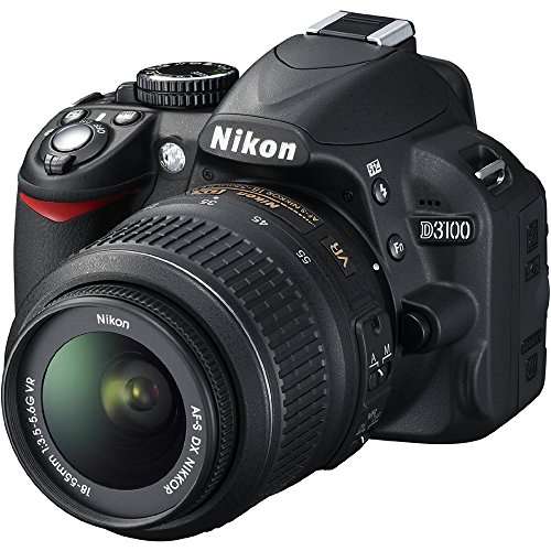 Nikon D3100 14.2MP Digital SLR Camera with 18-55mm f/3.5-5.6 Auto Focus-S DX VR Nikkor Zoom Lens - International Version (No Warranty)