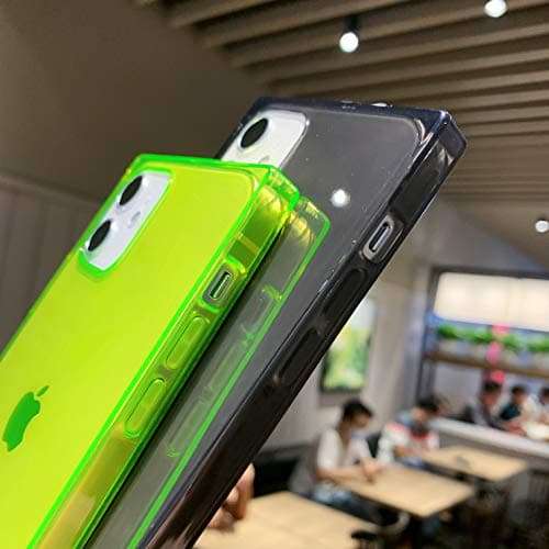 Tzomsze Case for iPhone 12,Clear iPhone 12 Cases Reinforced Corners TPU Cushion,Crystal Clear Slim Cover Shock Absorption TPU Silicone Case 3