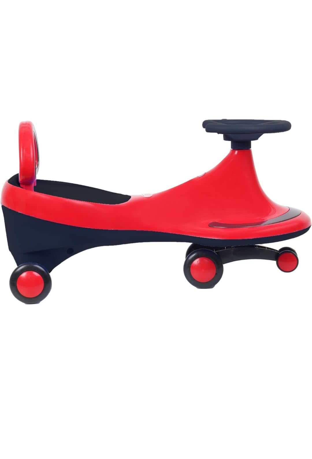 OLIFIN Red Light On Off Both Side Magical Swing Car Push and Go for Baby (Red, Pack of 3) 4