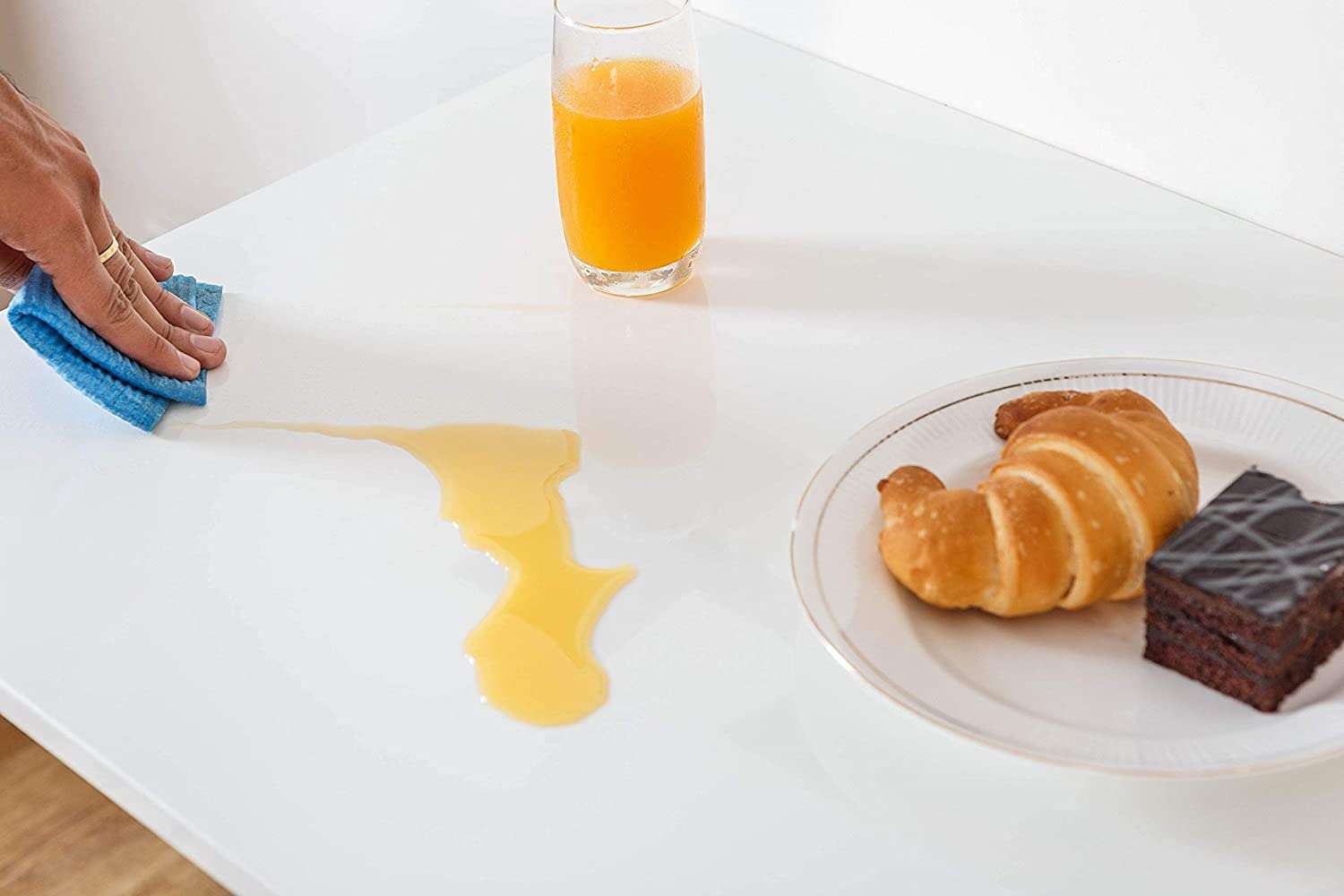 Hand Made Wall Hanging Table/Folding Table/Wall-Mounted Computer Table/Desk Wall Table Study Table/Double Support Side Table (23 inch x 16 inch) (4kg Weight) Heavy Duty - by Planet Noah 5