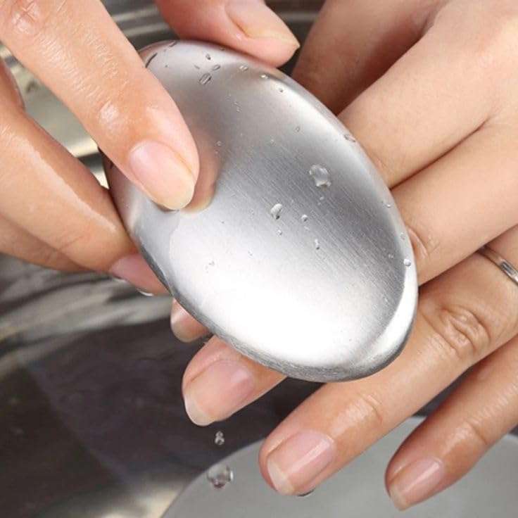 Preyansh Stainless Steel Soap for Clean Hands: Ideal for Home, Kitchen, and Outdoor Use