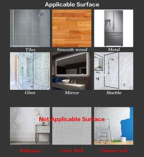 ZEEBLY Self Adhesive Bathropom Shelves with Hooks, Shower Caddy Shelf Organizer, No Drilling Wall Mount Shower Storage Accessories (AV 190 Towel With Rack) 4