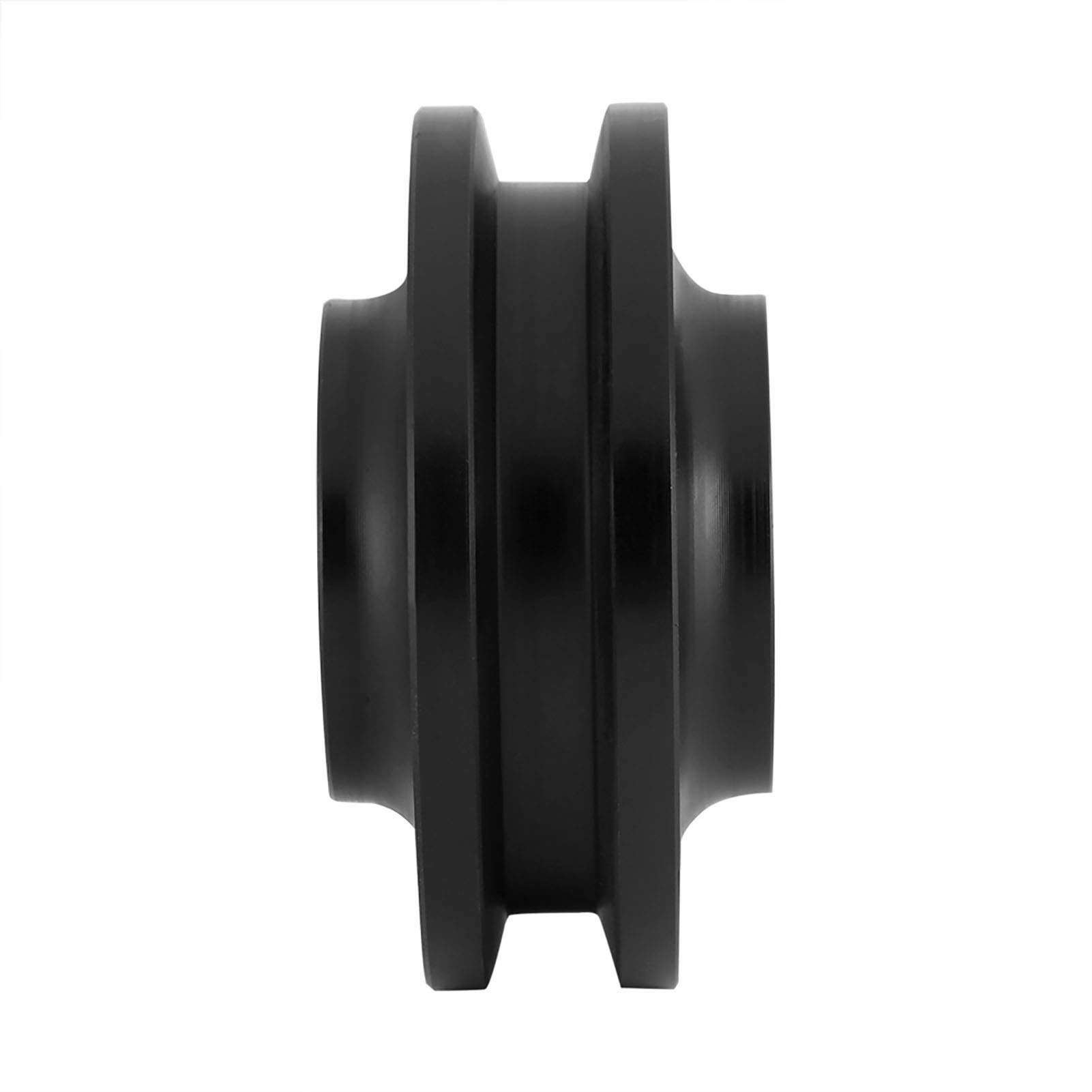 FTVOGUE 2PCS Sliding Barn Door Wheel U Type Bearing Pulley Roller U-Groove Roller Guide Pulley Rolling Bearing Roller Wheel for DIY Barn Door 5