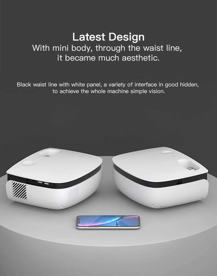 TONZO LS-215 Projector 720p Native Full HD 1080p Support | 4000 Lumens | 150 inches Mega Screen | Keystone 6