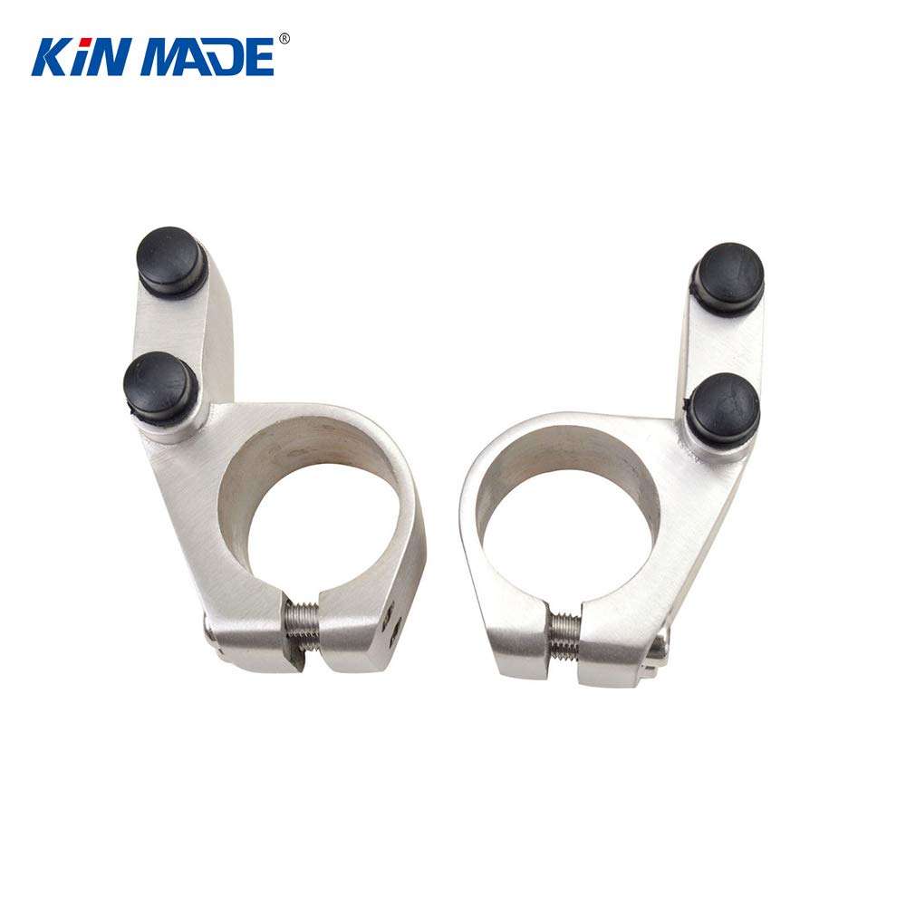 KIN Made USA Warehouse Top Mounted Wooden barn Door Hardware Sliding Kits Including Handle - (Length: 3.6m Double kit) 4