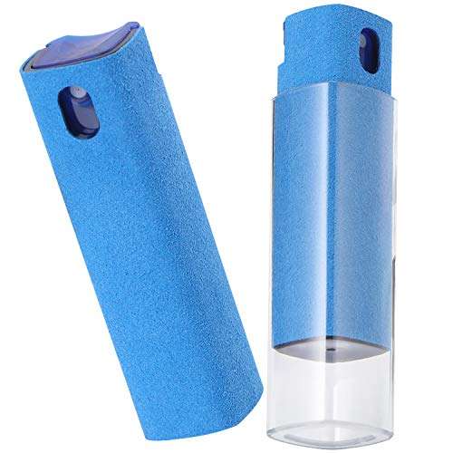 ProofTech Screen Cleaner | Unibody All-in-One Spray and Microfiber Wipe Cloth for All Electronic Devices Computers TVs Phones Tablets | Streak Free, Alcohol Free, Ammonia Free, Odor Free 1