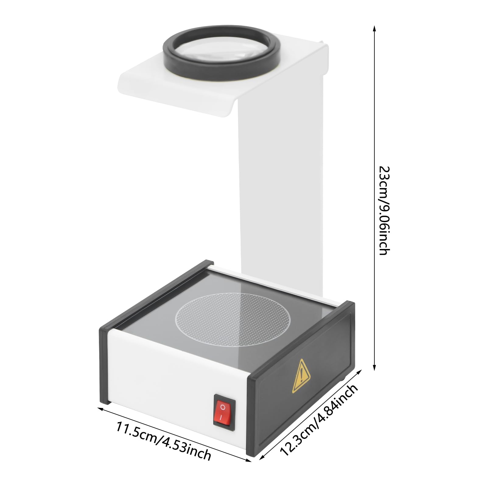 DUIBAII Optical Polariscope Lens Stress Tester, Multi Focal Progressive Lens Testing Machine, Professional Progressive Lens Testing Crystal Lens Detector, Detector Measurer Glasses Test Equipment 3