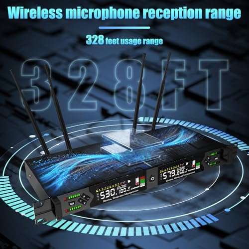 Kaschun Handheld Wireless Microphones (PH400-O) 2