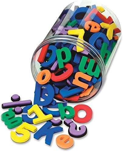 Chenille Kraft 4357 Wonderfoam Magnetic Alphabet Letters, Assorted Colors. 110/Pack (CKC4357) 2
