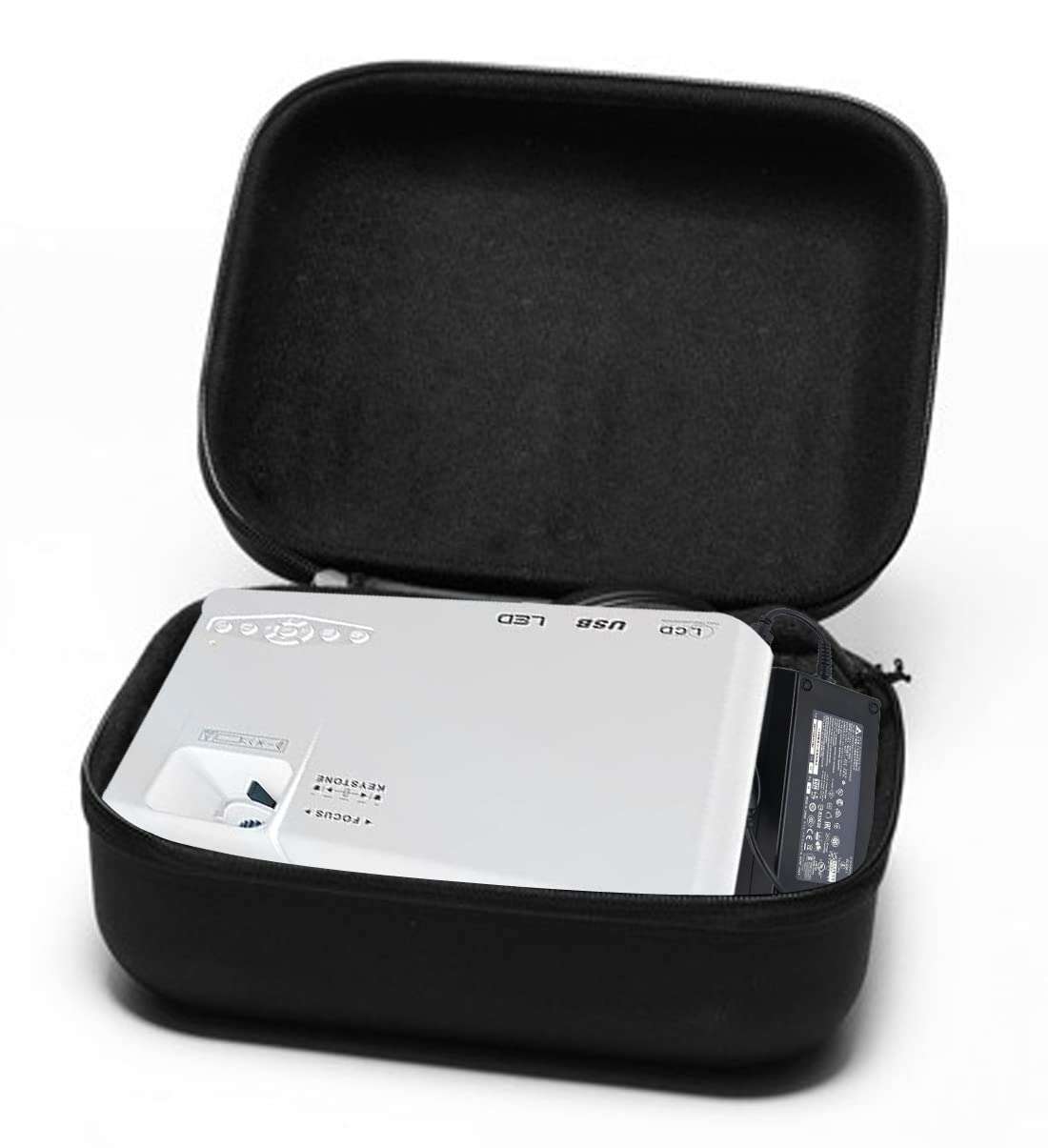 FitSand Hard Case Compatible for Latest Upgrade 7500Lumens Mini Projector 1